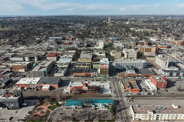 Singles in Bismarck: view of the city