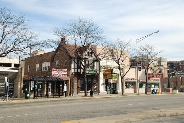 Singles in Des Plaines: view of the city