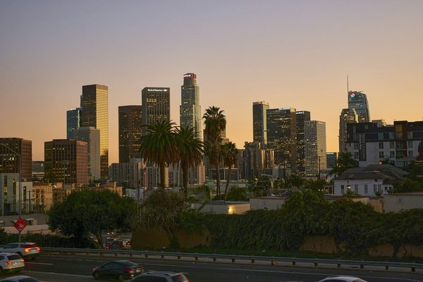 Singles in Garden Grove: view of the city