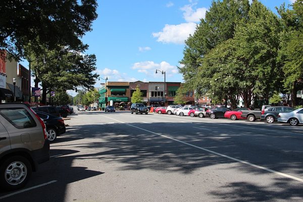 Singles in Marietta: view of the city