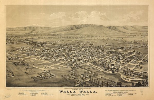 Singles in Walla Walla: view of the city