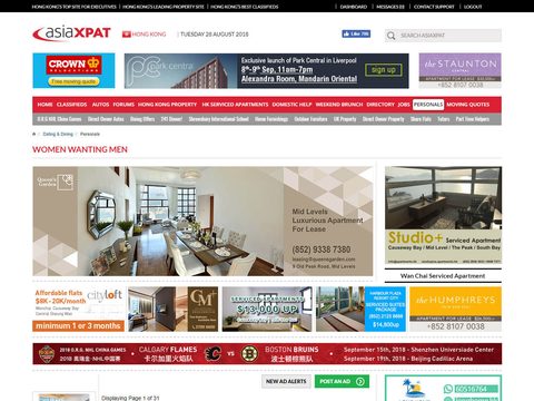 Asiaxpat Website Design