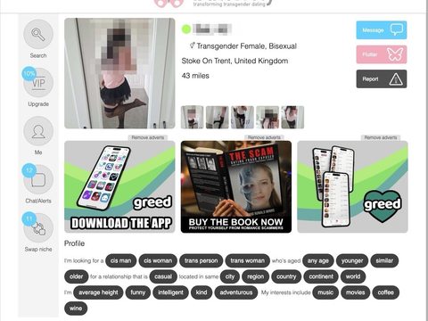 Butterfly Dating Profile