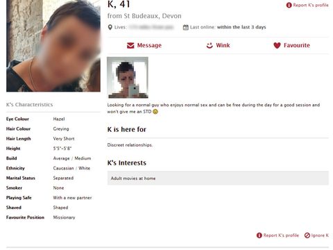 Cougar Date Profile
