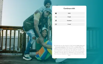 Screenshot of the hi5 website