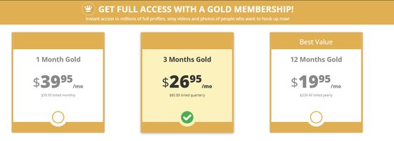 Screenshot of the Mennation prices