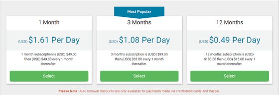 Screenshot of the Single Muslim prices