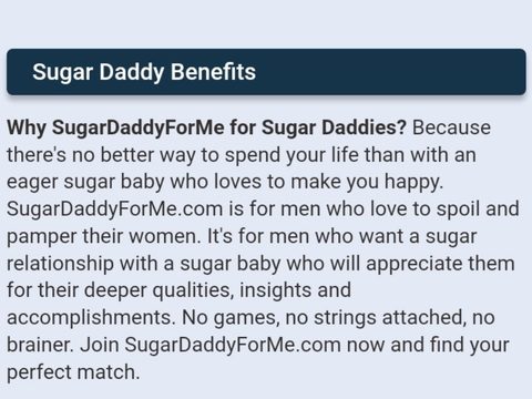 sugardaddyforme app