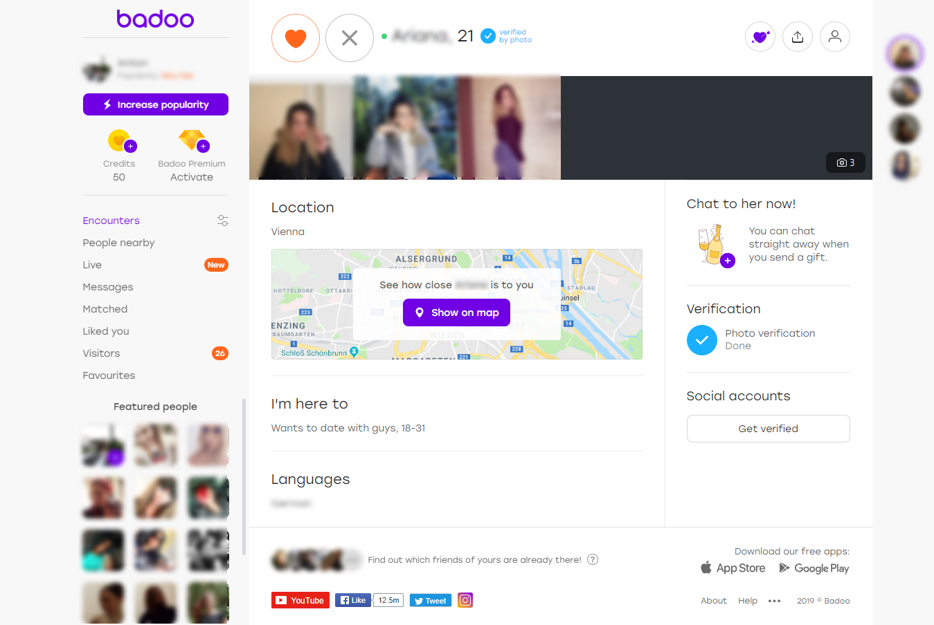 Opinii Dating Badoo)