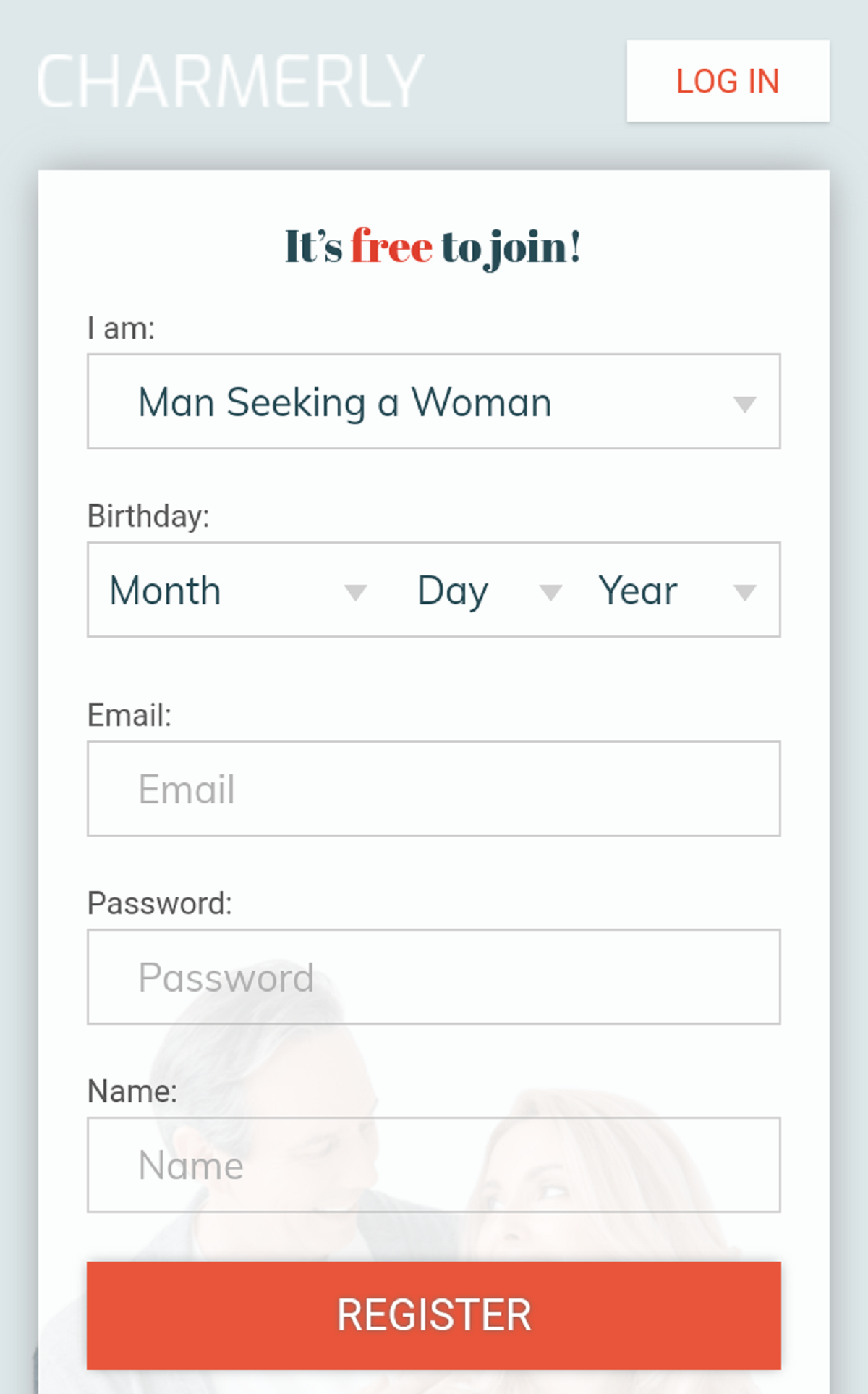 Charmerly Dating App