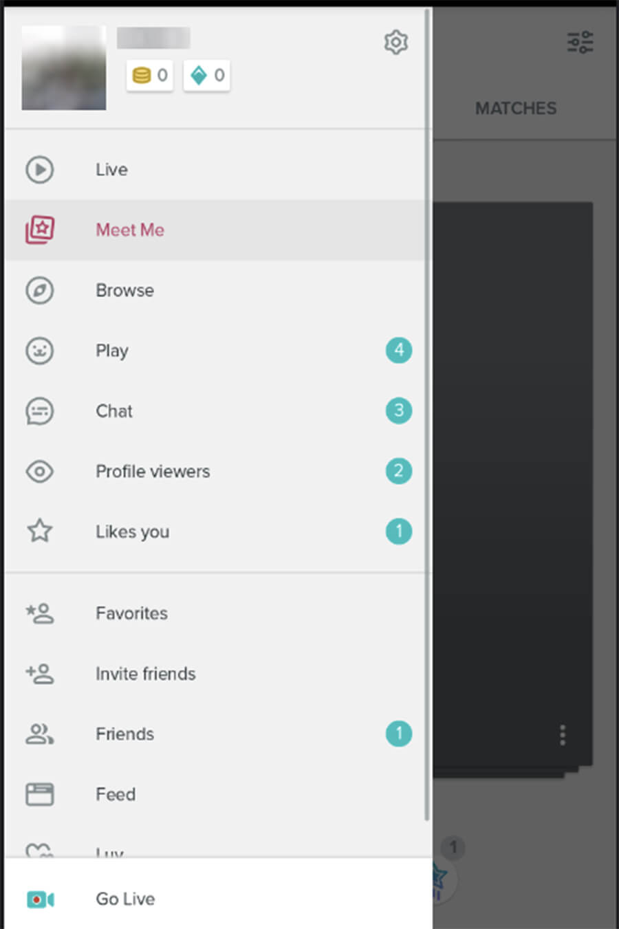 Meetme apps search profile views