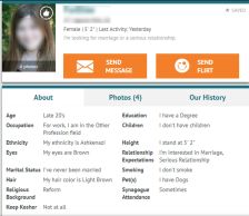 JPeopleMeet Female Profile