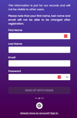 registration