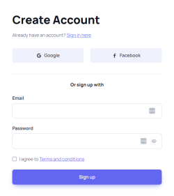signup