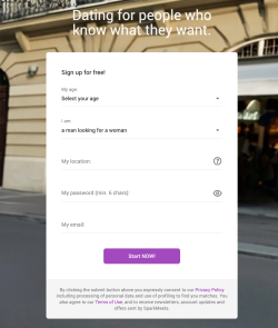 sparkmeets signup