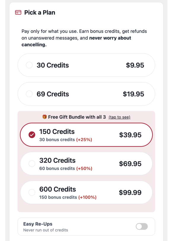 fling cost