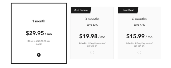 positive singles cost