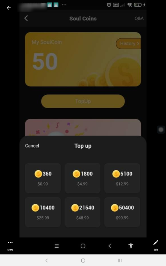 Soul App Costs