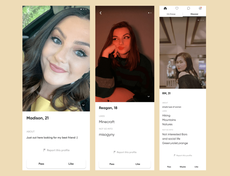 Iris dating app free Idea