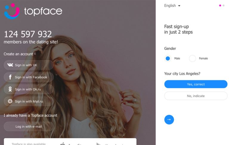 TopFace Review December 2022: Scam or Real Dates? - DatingScout