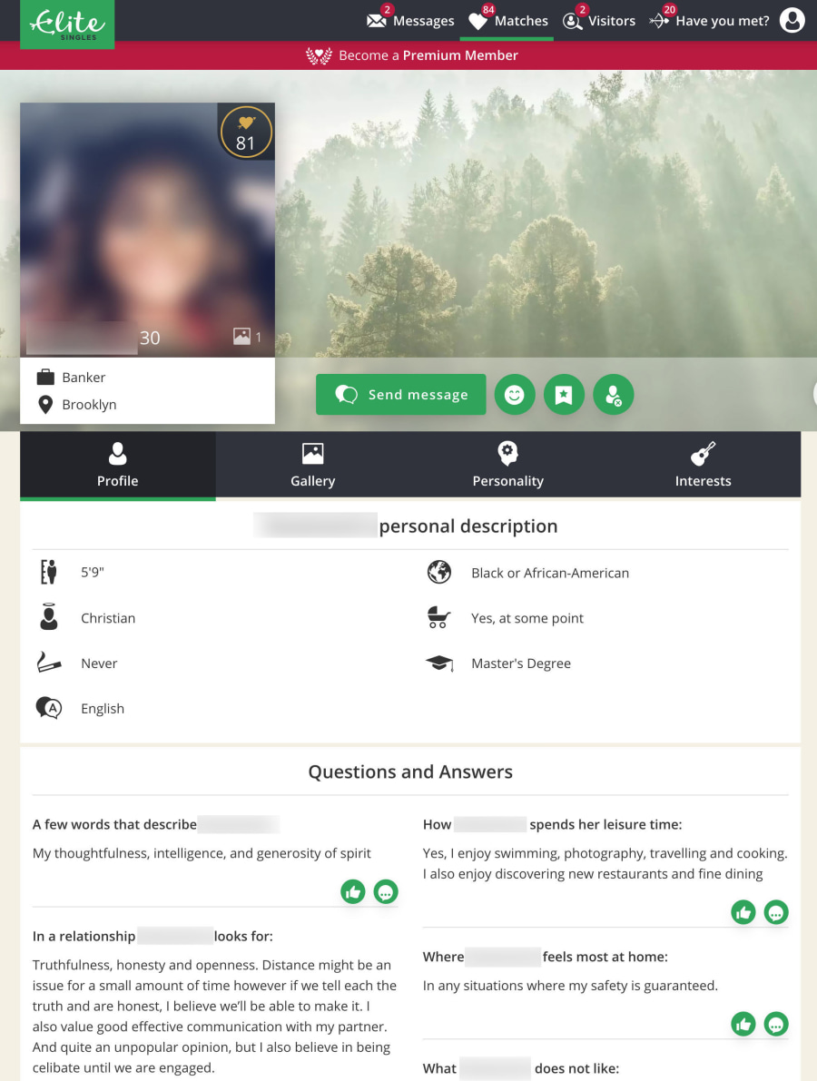 EliteSingles Review August 2021: Fakes or Real Dates? - DatingScout.com