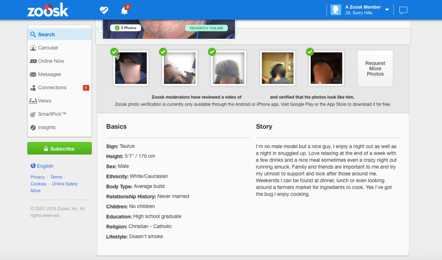 zoosk dating site
