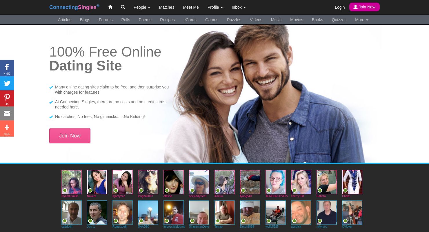 Connecting Singles Review May 2021 Scam Or Real Dates Datingscout Com