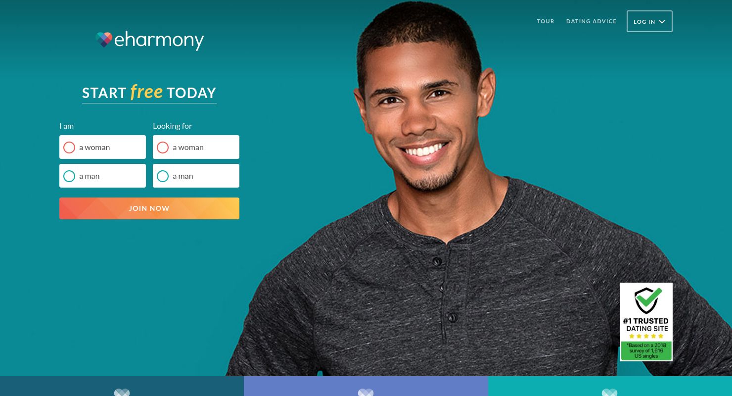 eharmony review: A somewhat tedious sign-up process makes for a long, happy marriage