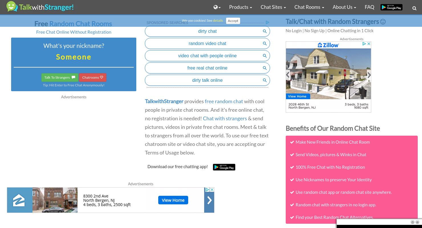 Talkwithstranger Review May 2021 Scam Or Real Dates Datingscout Com Talking with strangers teaches you great listening skills, which is an important skill to have in the working world, and life in general. talkwithstranger review may 2021 scam