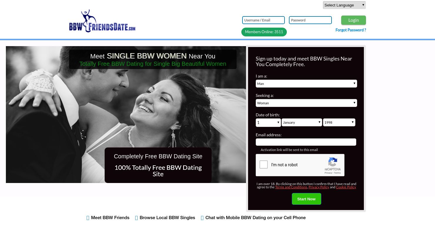 Bbwfriendsdate Review November 2020 Free For Real Datingscout Com